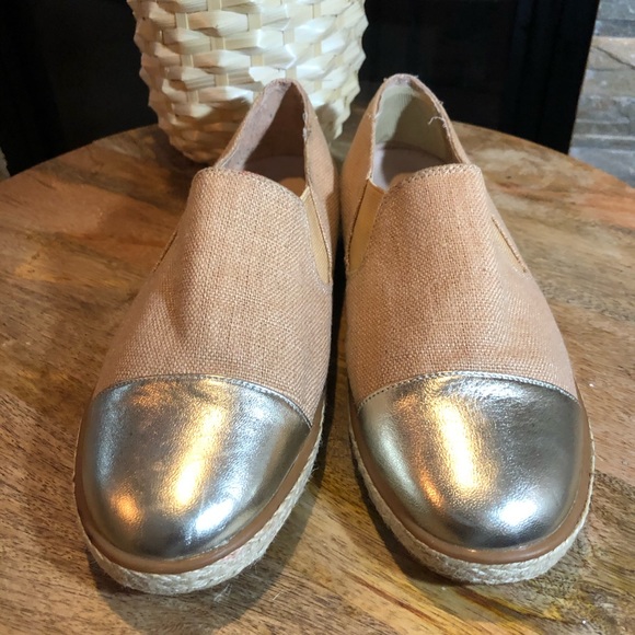 Enzo Angiolini Vayatama Jute & Silver Espadrilles - Picture 3 of 8